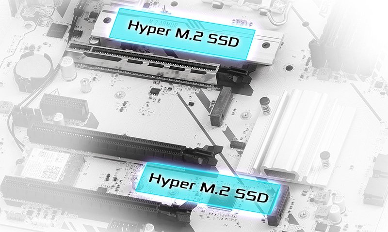 PCIe 4.0 High Speed M.2 Solution